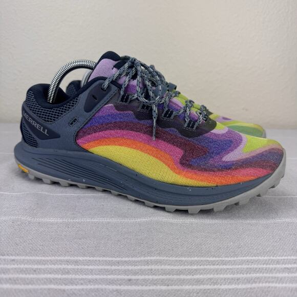 Merrell Nova 3 Trail Running Shoe Lace Up Sneaker Rainbow Multicolor M 8.5/W 10 main image 10